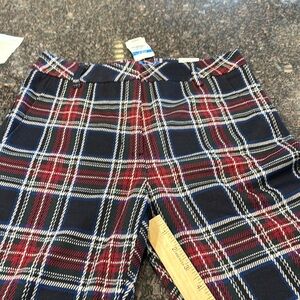JMcLaughlin Stewart Plaid Pants Size 6.  Year 2023 New With Tags